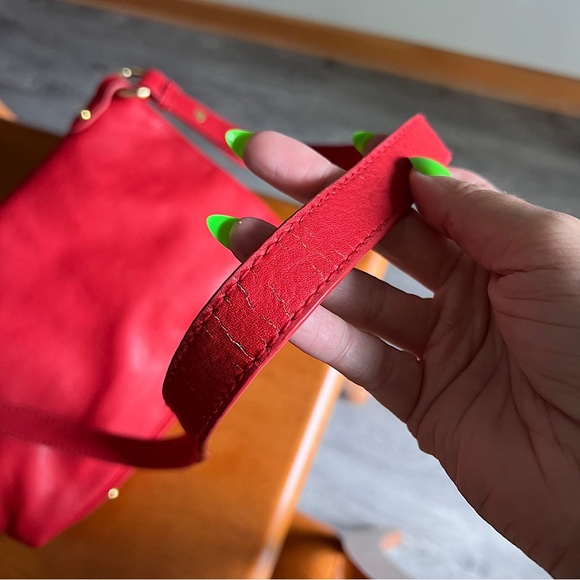 Vintage Liz Claiborne red Purse - Picture 13 of 16